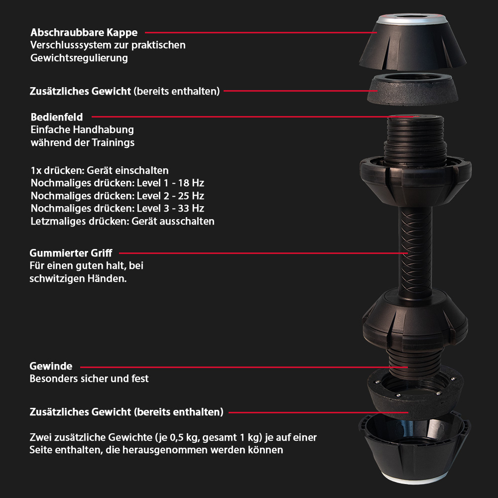 PowerVib Vibrationshantel